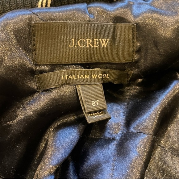 J.Crew Black Italian Wool Blazer - Picture 2 of 2